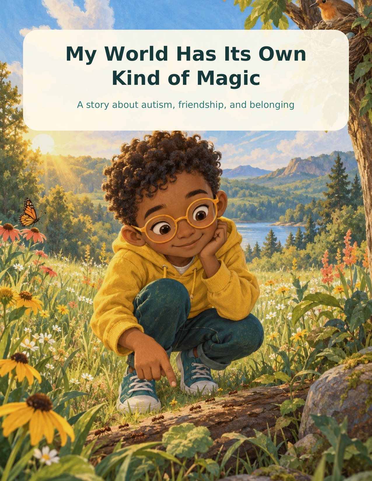 Book cover for My World Has Its Own Kind of Magic by Erikka Walker